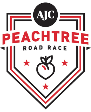 Logo of AJC Peachtree Road Race